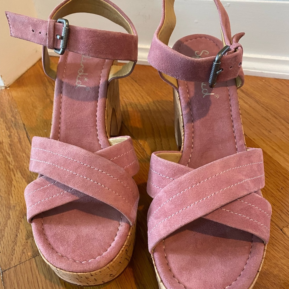NEW Splendid Pink Suede Shoes!